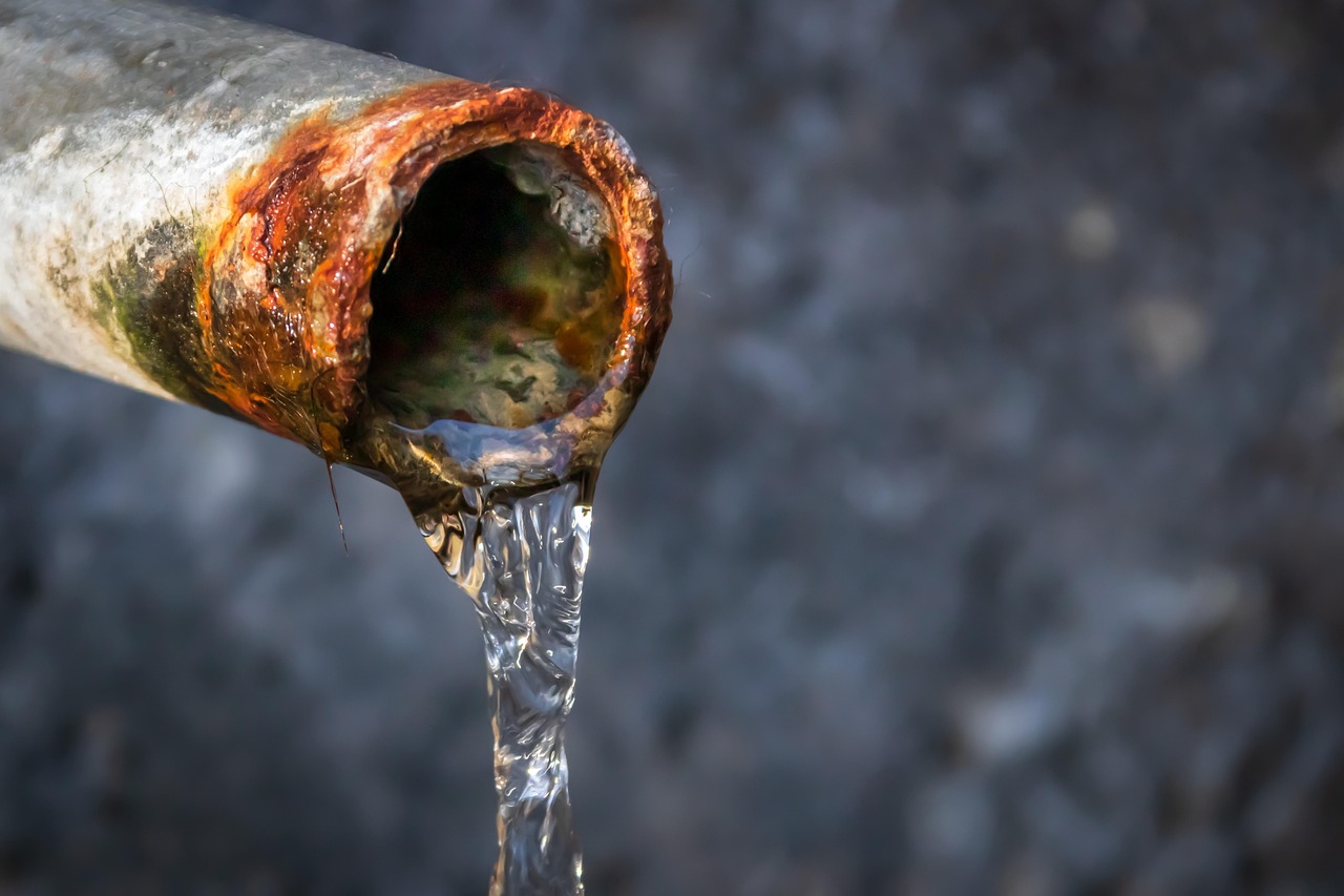 Flushing an esophagostomy feeding tube with a water syringe during home nutritional care.