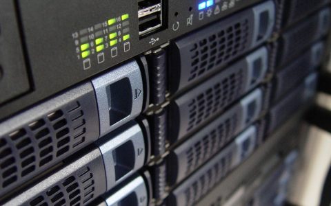 Dark secure server rack room representing offline self-hosted AI compute infrastructure.
