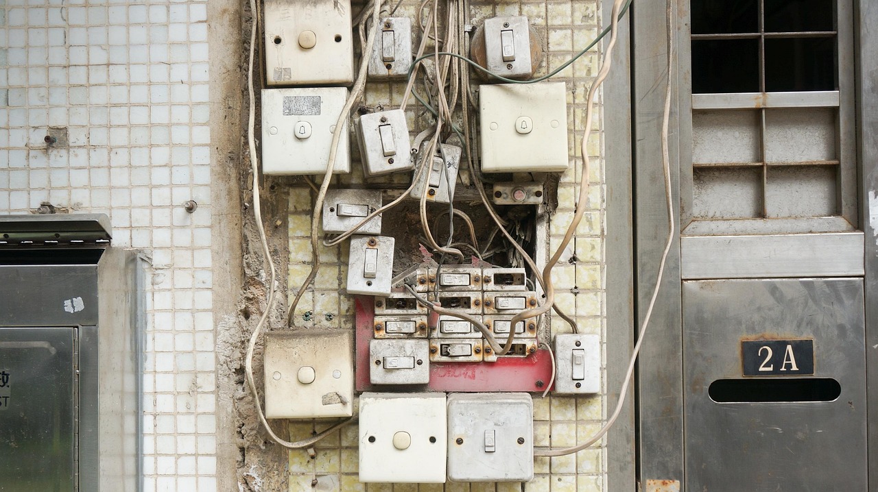 Using a multimeter to check electrical voltage and continuity
