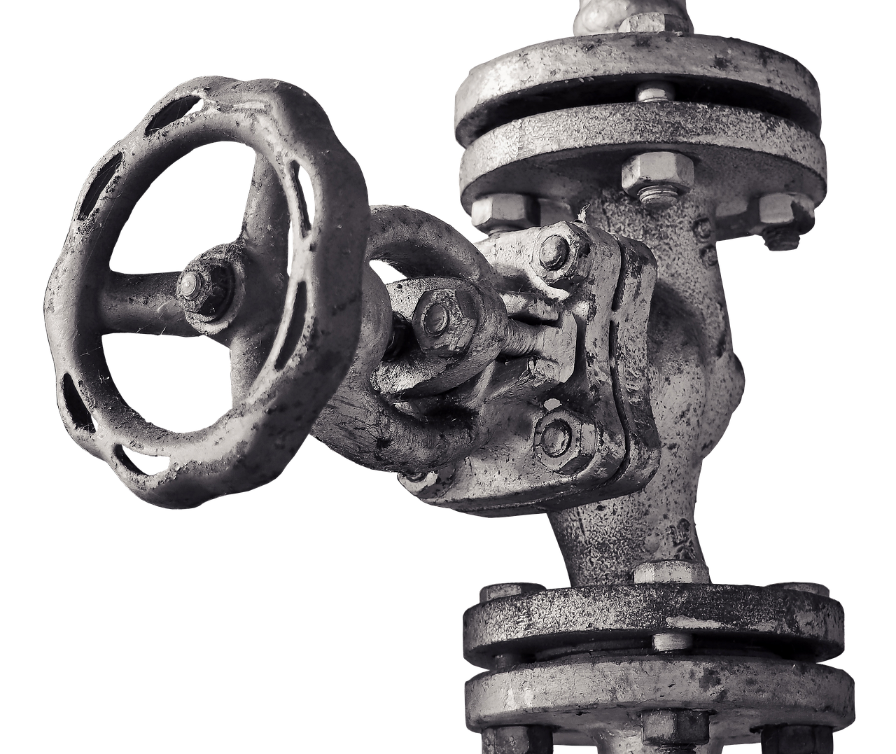 Hands adjusting the counterbalance weight on a barometric damper gate.