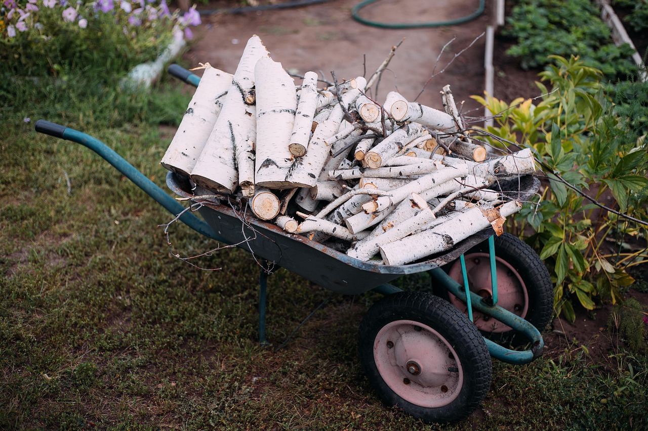 Protecting landscaping and plants prior to exterior chemical washing.